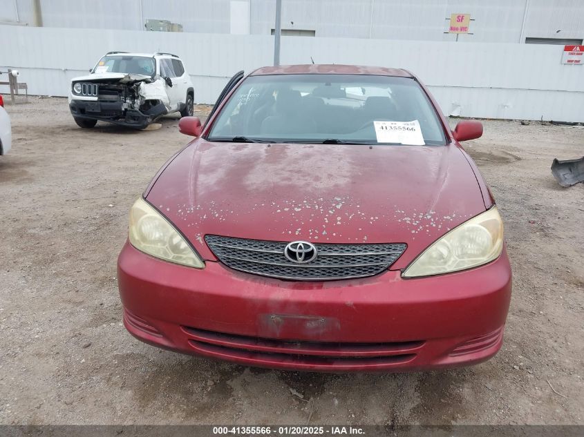 2003 Toyota Camry Le VIN: 4T1BE32K53U159891 Lot: 41355566