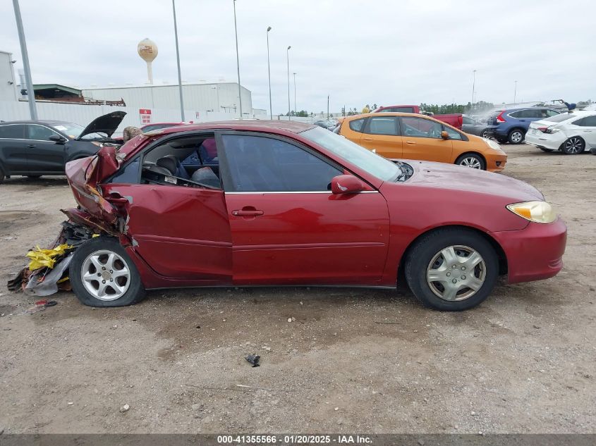 2003 Toyota Camry Le VIN: 4T1BE32K53U159891 Lot: 41355566