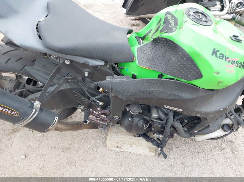 2009 Kawasaki Zx600 R VIN: JKAZX4R199A008850 Lot: 41355580