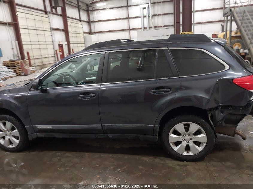 2012 Subaru Outback 2.5I Premium VIN: 4S4BRBHC6C3207435 Lot: 41355636