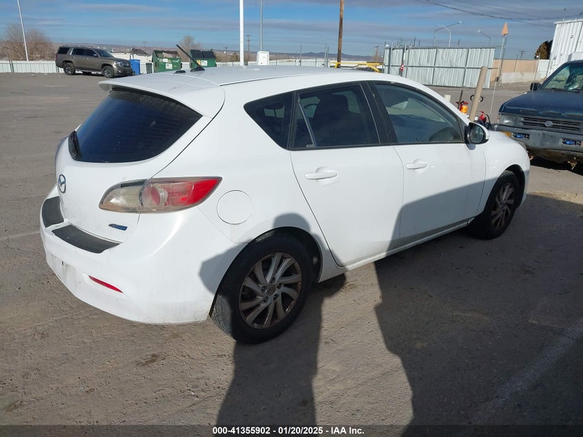 2012 MAZDA MAZDA3 VIN: JM1BL1L84C1675940