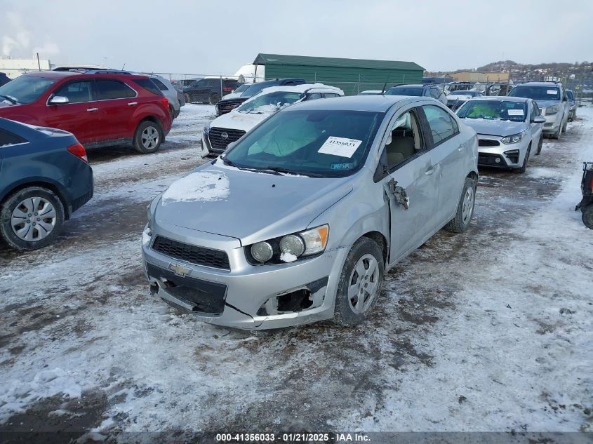 VIN 1G1JA5SG6D4236927 2013 CHEVROLET SONIC no.2