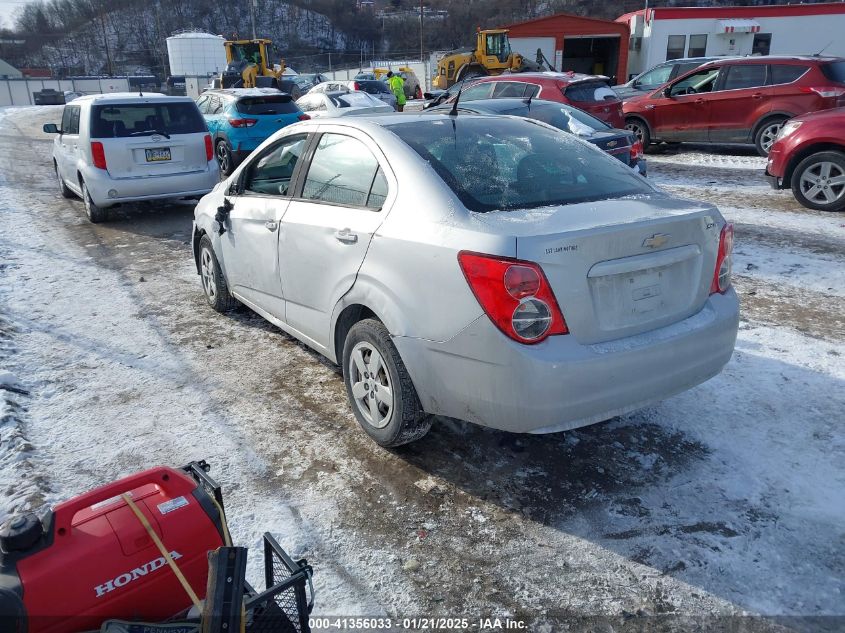 VIN 1G1JA5SG6D4236927 2013 CHEVROLET SONIC no.3