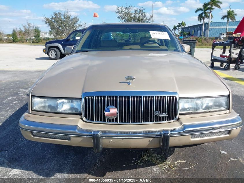 1992 Buick Riviera VIN: 1G4EZ13L5NU406326 Lot: 41356035