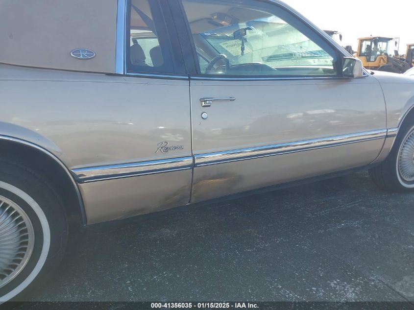 1992 Buick Riviera VIN: 1G4EZ13L5NU406326 Lot: 41356035