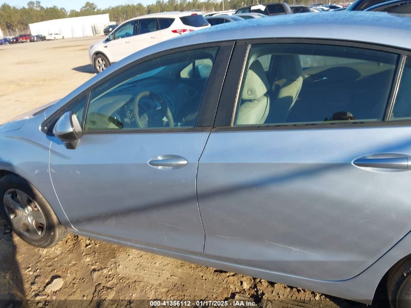 2018 Chevrolet Cruze Ls Auto VIN: 1G1BC5SM8J7156169 Lot: 41356112
