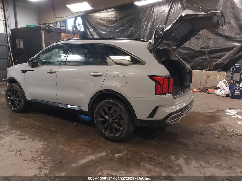 VIN 5XYRKDLF1NG136034 2022 KIA SORENTO SX