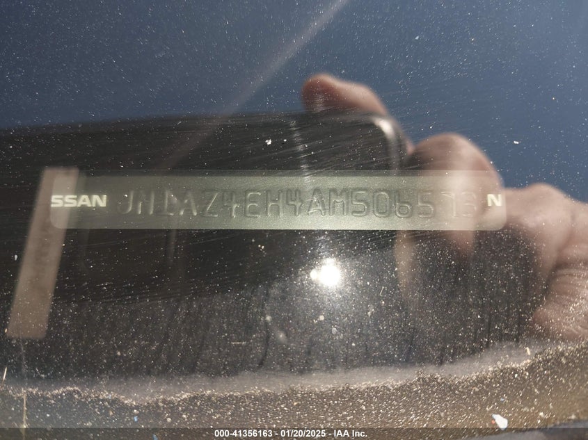 2010 NISSAN 370Z VIN: JN1AZ4EH4AM506573