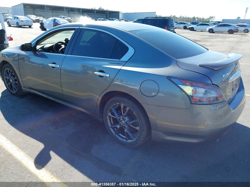 2014 NISSAN MAXIMA VIN: 1N4AA5AP3EC912885