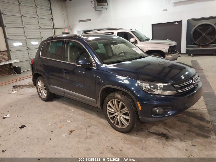 2014 VOLKSWAGEN TIGUAN SEL - WVGAV3AX8EW563008