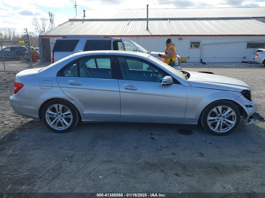 2014 MERCEDES-BENZ C 300 VIN: WDDGF8AB9EA955222