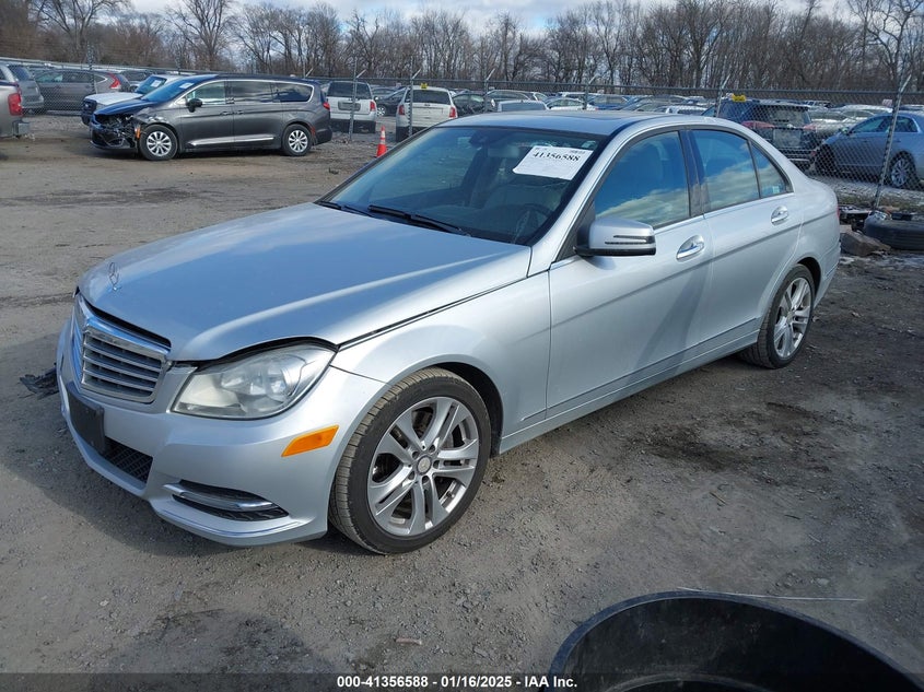 2014 MERCEDES-BENZ C 300 VIN: WDDGF8AB9EA955222