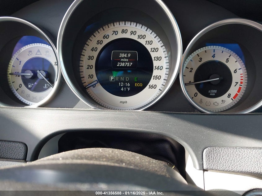 2014 MERCEDES-BENZ C 300 VIN: WDDGF8AB9EA955222