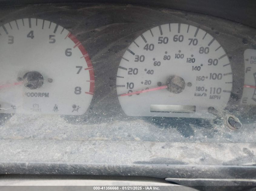 2001 Toyota Tacoma Base V6 VIN: 5TEWN72NX1Z724518 Lot: 41356668