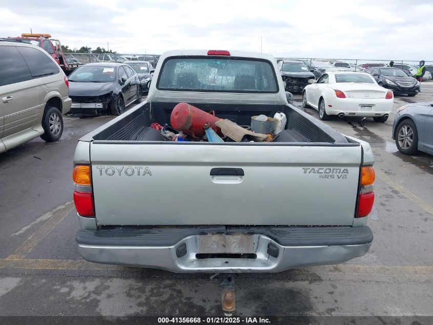 2001 Toyota Tacoma Base V6 VIN: 5TEWN72NX1Z724518 Lot: 41356668