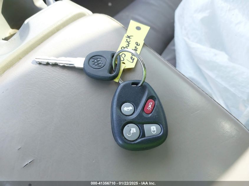 2005 Buick Lesabre Limited VIN: 1G4HR54K15U145724 Lot: 41356710