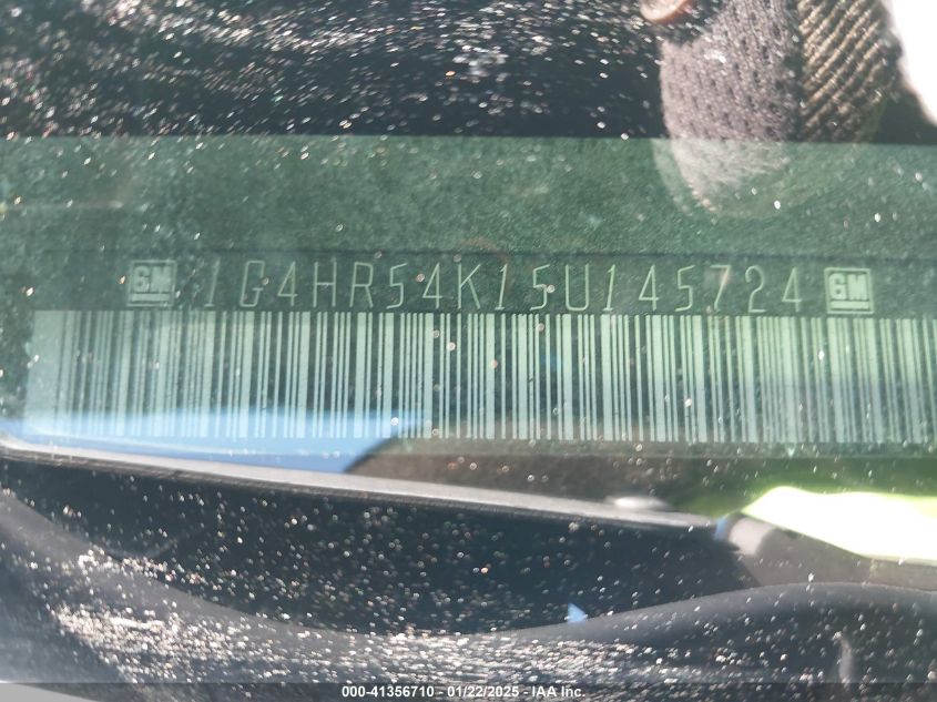 2005 Buick Lesabre Limited VIN: 1G4HR54K15U145724 Lot: 41356710