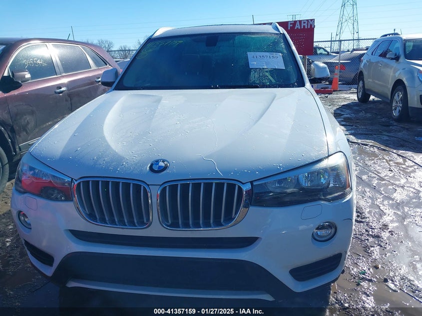 VIN 5UXWX9C36H0W71053 2017 BMW X3 XDRIVE28I