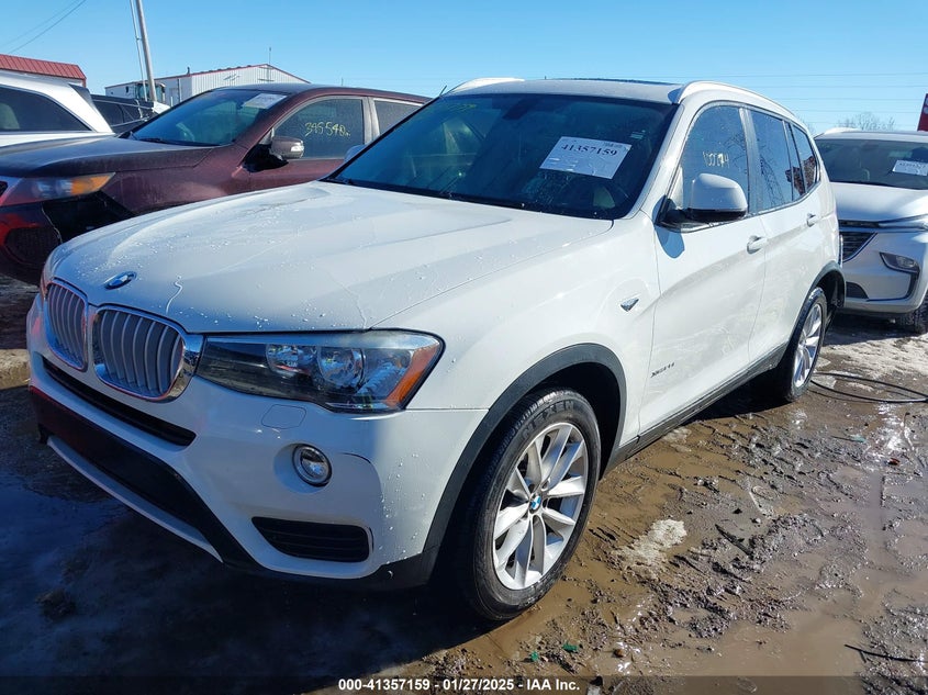 VIN 5UXWX9C36H0W71053 2017 BMW X3 XDRIVE28I