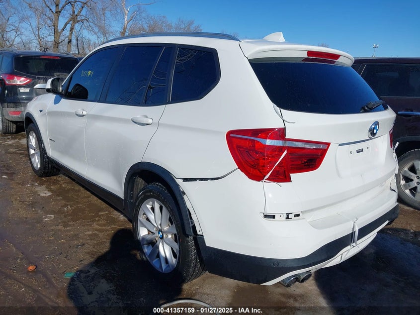 VIN 5UXWX9C36H0W71053 2017 BMW X3 XDRIVE28I