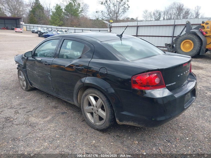 Vin: 1c3cdzab4dn564270, lot: 41847619, dodge avenger se 20133