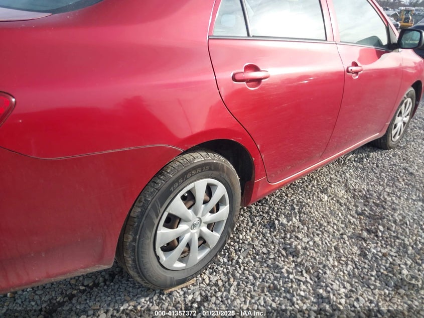 2009 TOYOTA COROLLA VIN: JTDBL40E499081807