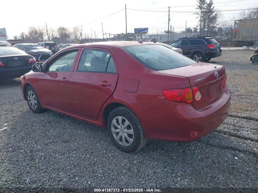2009 TOYOTA COROLLA VIN: JTDBL40E499081807