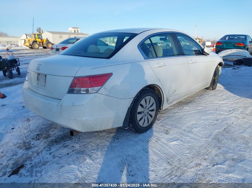 2008 HONDA ACCORD VIN: 1HGCP26308A146203