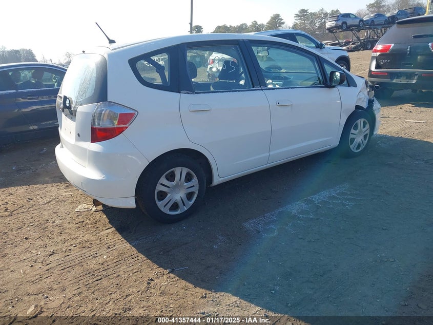 2010 HONDA FIT VIN: JHMGE8H2XAC029511