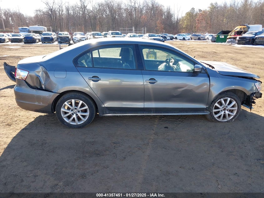 2011 VOLKSWAGEN JETTA VIN: 3VWDZ7AJ6BM107087