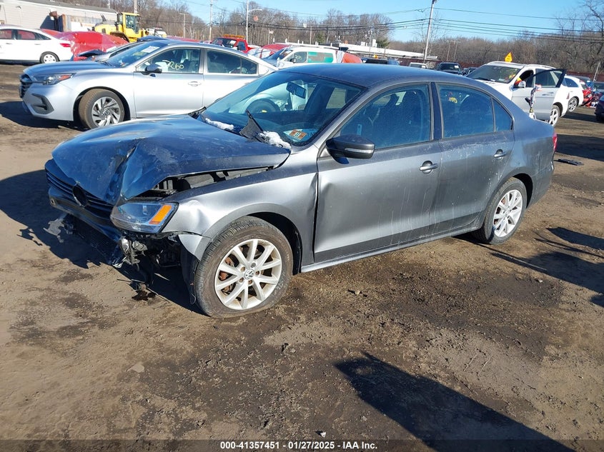 2011 VOLKSWAGEN JETTA VIN: 3VWDZ7AJ6BM107087