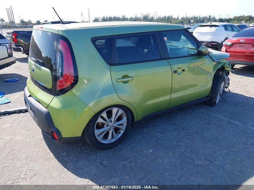 2015 KIA SOUL VIN: KNDJP3A58F7763430