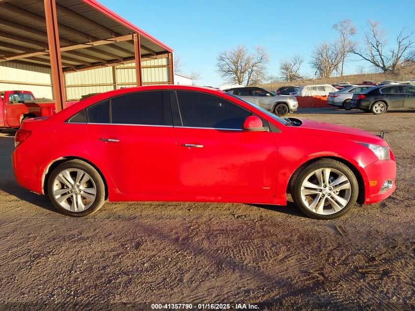 2014 CHEVROLET CRUZE LTZ - 1G1PG5SBXE7354167
