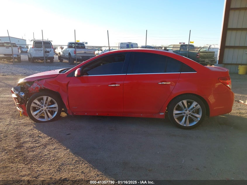 2014 CHEVROLET CRUZE LTZ - 1G1PG5SBXE7354167