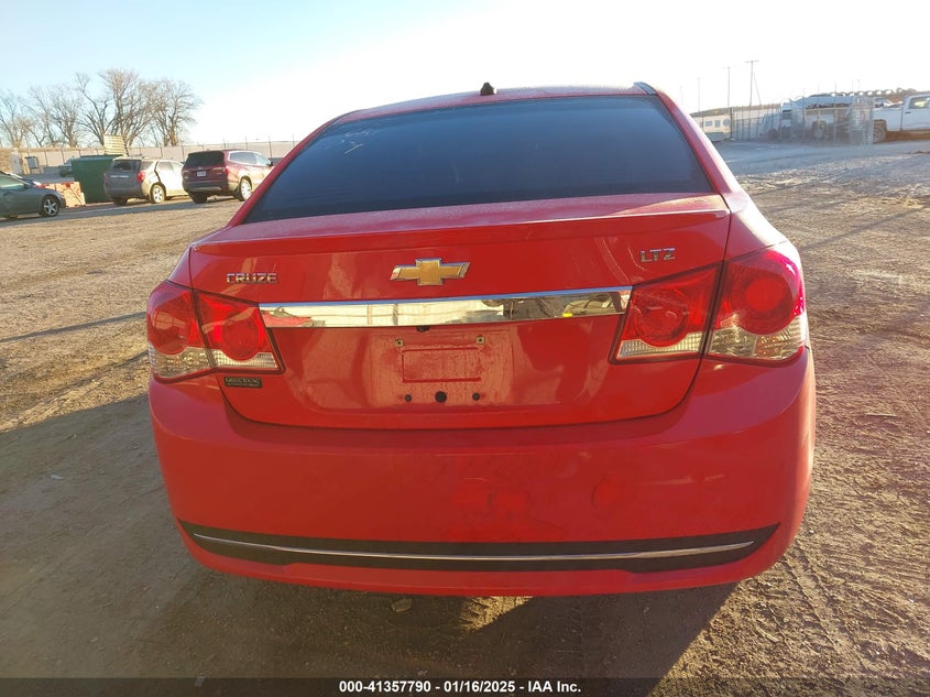 2014 CHEVROLET CRUZE LTZ - 1G1PG5SBXE7354167