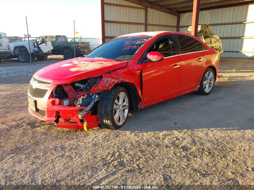 2014 CHEVROLET CRUZE LTZ - 1G1PG5SBXE7354167