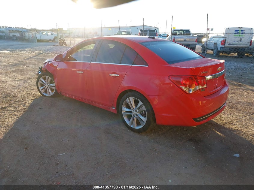 2014 CHEVROLET CRUZE LTZ - 1G1PG5SBXE7354167