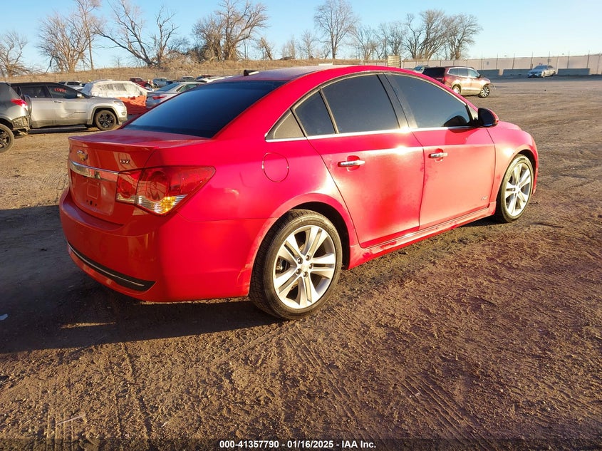 2014 CHEVROLET CRUZE LTZ - 1G1PG5SBXE7354167
