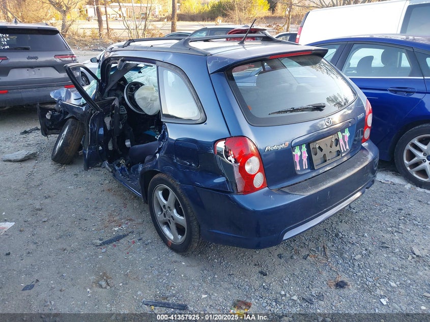 2002 Mazda Protege5 blue hatchback gasoline JM1BJ245721611535 photo #4