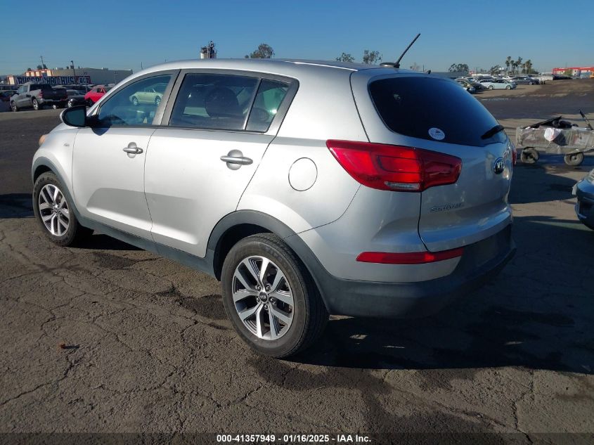 VIN KNDPBCACXG7864221 2016 KIA SPORTAGE no.3