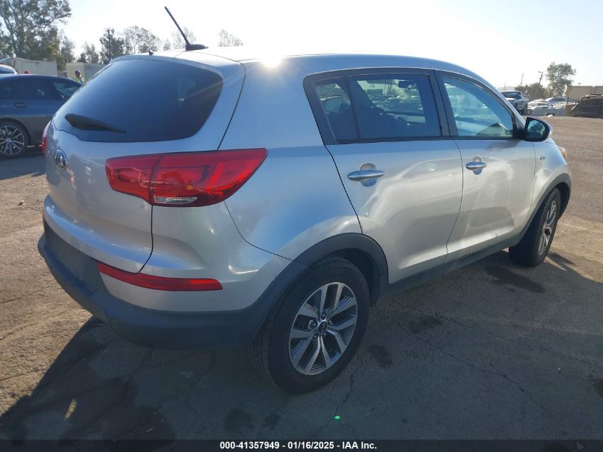 VIN KNDPBCACXG7864221 2016 KIA SPORTAGE no.4