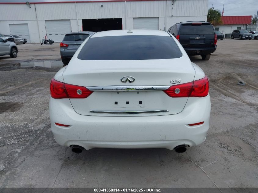 VIN JN1BV7AP0EM686445 2014 INFINITI Q50 no.16