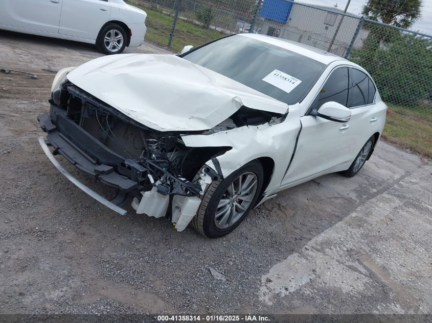 VIN JN1BV7AP0EM686445 2014 INFINITI Q50 no.2