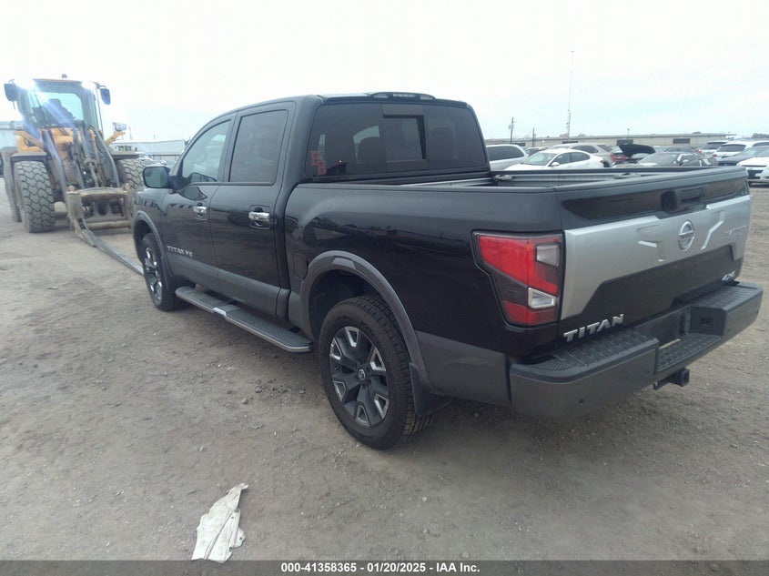 Vin: 1n6aa1ed7ln502852, lot: 41848809, nissan titan platinum reserve 4x4 20203