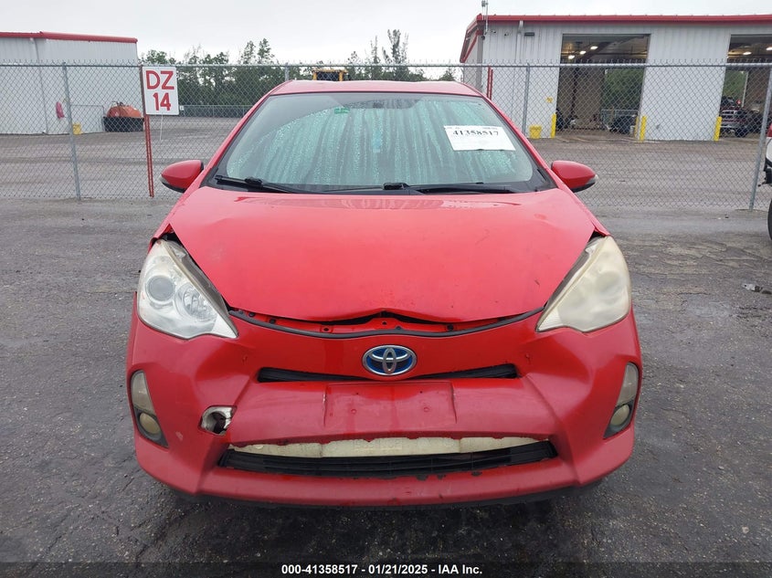 2013 TOYOTA PRIUS C VIN: JTDKDTB35D1542023