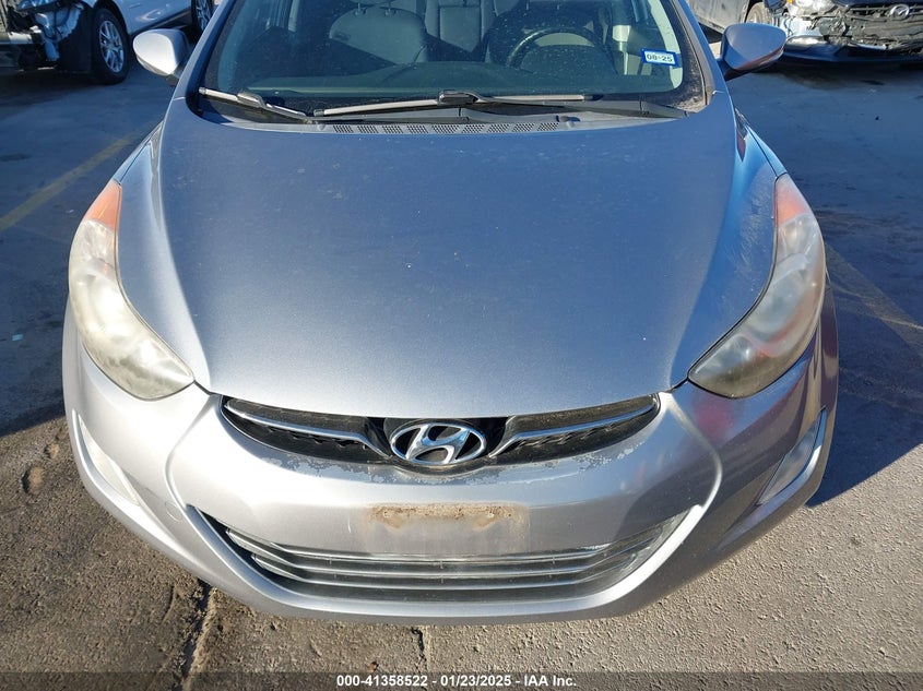 2013 HYUNDAI ELANTRA VIN: KMHDH4AE0DU745899