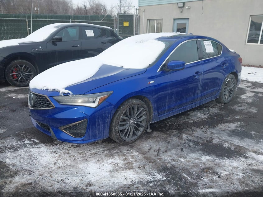 Vin: 19ude2f88na002612, lot: 41849009, acura ilx premium   a-spec packages/technology   a-spec packages 20222