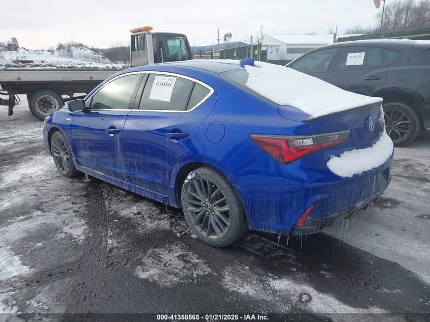Vin: 19ude2f88na002612, lot: 41849009, acura ilx premium   a-spec packages/technology   a-spec packages 20223