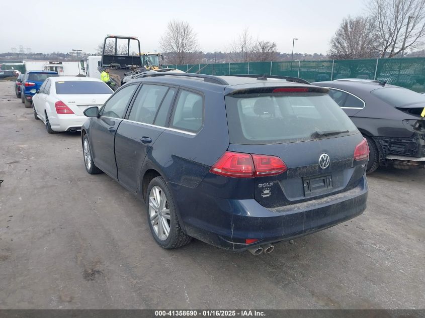 VIN 3VWCA7AU3FM511645 2015 VOLKSWAGEN GOLF SPORTWAGEN no.3