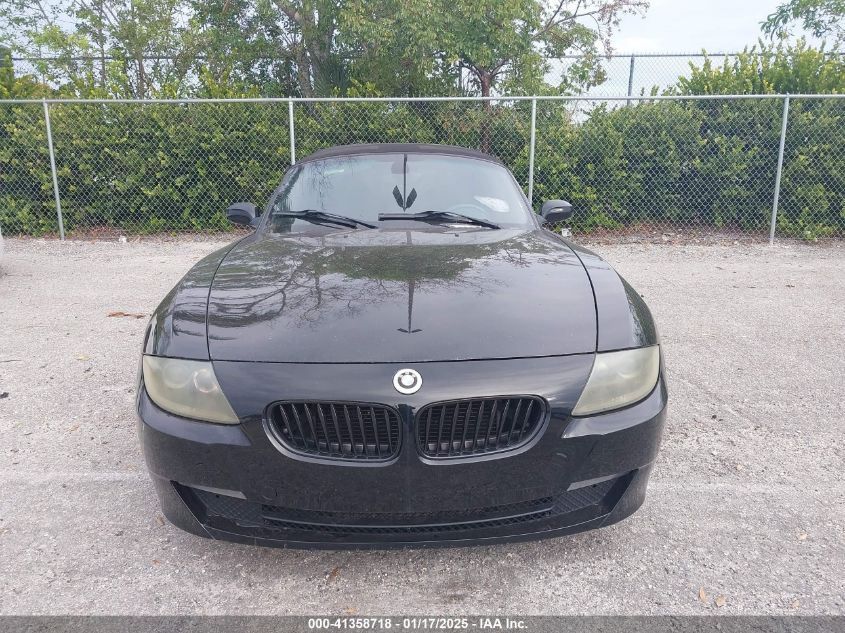 2008 BMW Z4 3.0I VIN: 4USBU33578LW61373 Lot: 41358718